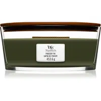 Woodwick Frasier Fir vonná svíčka s dřevěným knotem (hearthwick) 453.6 g