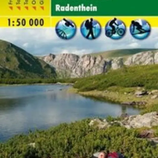 WK 222 Bad Kleinkirchheim, biosférická rezervace Nockberge, Millstätter See, Turracherhöhe, Radenthein 1:50 000 / turistická mapa
