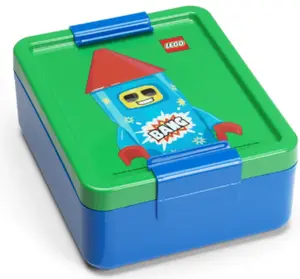 LEGO Rocket box na svačinu - modrá/zelená