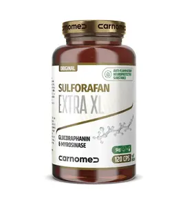 Carnomed Sulforafan EXTRA XL Pure Gold Edition 120 kapslí