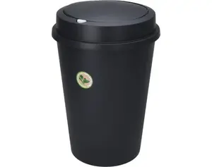 Odpadkový koš 47 l, černý