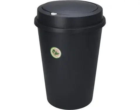 Odpadkový koš 47 l, černý