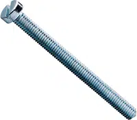 Dresselhaus Šrouby s válcovou hlavu a drážkou M6x8, DIN 84, pozinkované, sada 100 ks Velikost: M16x16 mm
