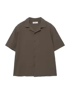 Pull&Bear Košeľa  čokoládová