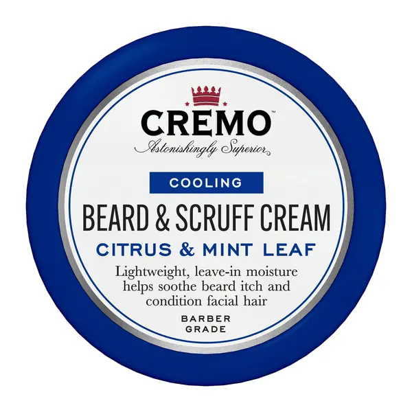Cremo Chladivý krém na vousy Citrus & Mint Leaf (Cooling Beard & Scruff Cream) 113 g