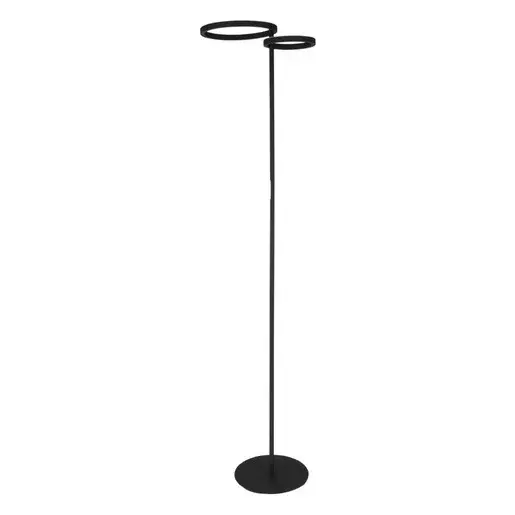 Stojaca lampa Eglo čierna oceľ 901974