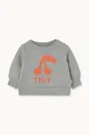 Tinycottons  Dětská bavlněná mikina  CHERRY GRAPHIC BABY SWEATSHIRT