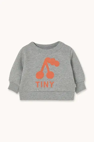 Tinycottons  Dětská bavlněná mikina  CHERRY GRAPHIC BABY SWEATSHIRT