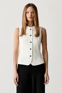 Calvin Klein jednořadá vesta dámská
