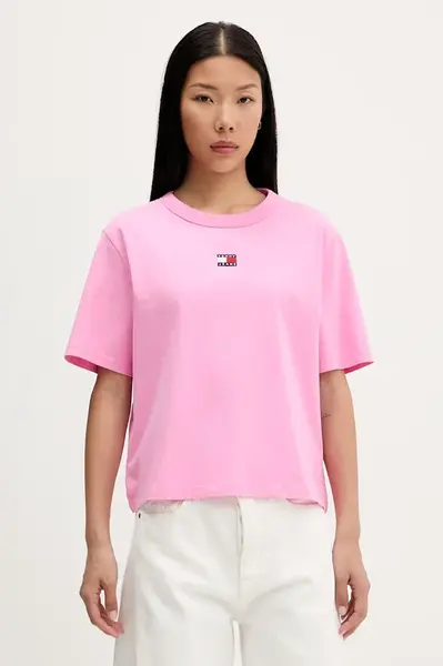 Tommy Jeans tričko bavlněné