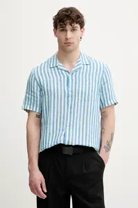 Michael Kors košile pánská lněná