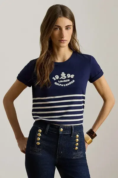 Lauren Ralph Lauren tričko dámské bavlněné