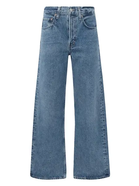 AGOLDE Džínsy  modrá denim