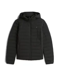 TOMMY HILFIGER Prechodná bunda  čierna