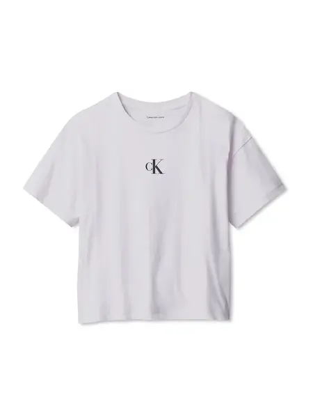 Calvin Klein Jeans Tričko  ružová / čierna