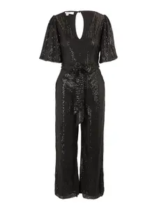 Dorothy Perkins Petite Overal  čierna