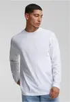 Men's Long Sleeve T-Shirt Basic White