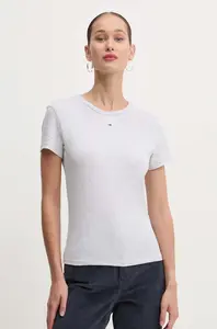 Tommy Jeans basic tričko dámské bavlněné s elastanem