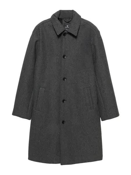 Pull&Bear Prechodný kabát  tmavosivá