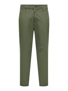 Only & Sons Chino nohavice 'ONSFlex'  olivová