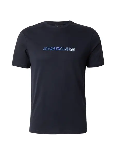 ARMANI EXCHANGE Tričko  modrá / námornícka modrá