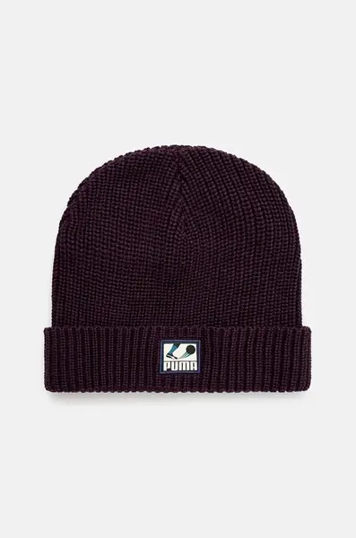 Puma Bavlněná čepice Puma Classics Graphic Short Beanie