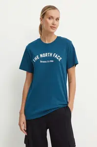 The North Face Bavlnené tričko The North Face Tee Varsity Graphic