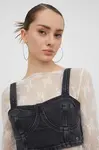 Džínový top Tommy Jeans