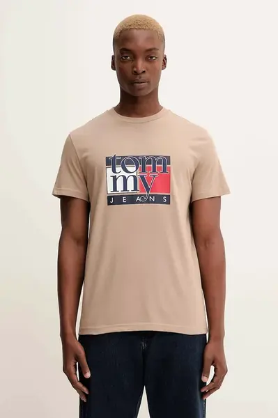 Tommy Jeans Bavlněné tričko Tommy Jeans