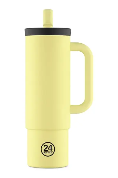 24bottles Termo hrnček 24bottles Straw 800ml Citrus