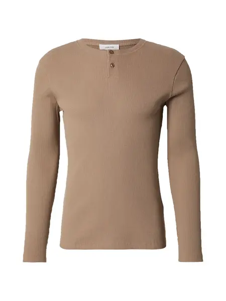 DAN FOX APPAREL Tričko 'Kai'  tmavošedá