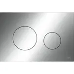 Tece Loop ovládacie tlačidlo plast chróm lesk 9.240.921