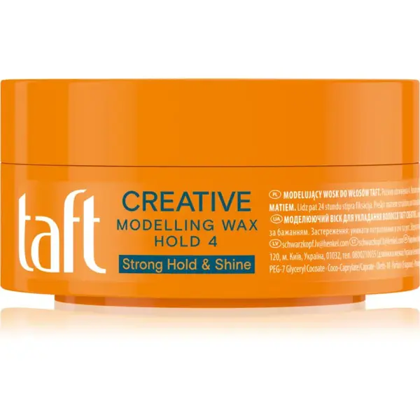 Schwarzkopf Taft Creative modelovací vosk pro fixaci a tvar 75 ml