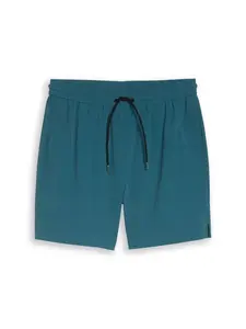 TOM TAILOR DENIM Nohavice  petrolejová