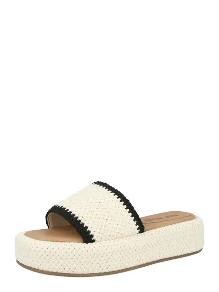 STEVE MADDEN Šľapky 'Beachy'  béžová / čierna