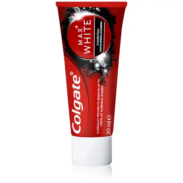 Colgate Max White Charcoal bieliaca zubná pasta 20 ml
