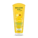 Weleda Baby Měsíčkový mycí krém a šampon 200 ml
