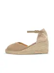 Castañer Espadrilky 'Bianca'  piesková