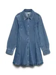 VERO MODA Košeľové šaty 'VMJESSIE'  modrá denim