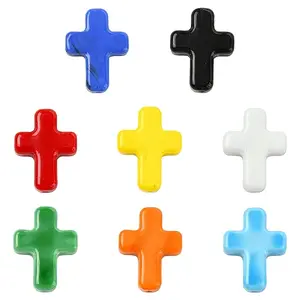 8Pcs 8 Colors Handmade Lampwork Beads