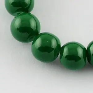 Painted Glass Bead Strands