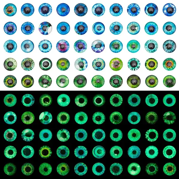 1 Bag Flatback Glass Cabochons
