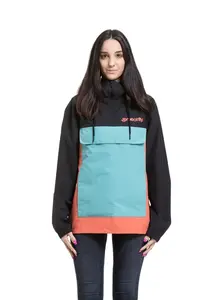 Meatfly dámská street bunda Noah Mango / Black | Černá | Velikost M