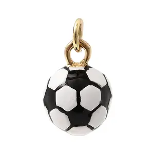 Brass Enamel Pendants