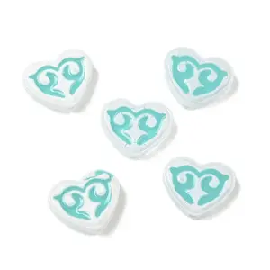 Dyed & Heated Baking Paint Glass Beads