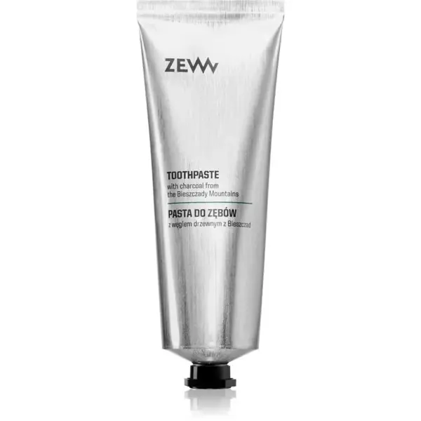 Zew For Men TOOTHPASTE with charcoal, no fluoride zubní pasta bez fluoridu 80 ml