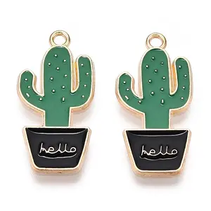 Alloy Enamel Pendants