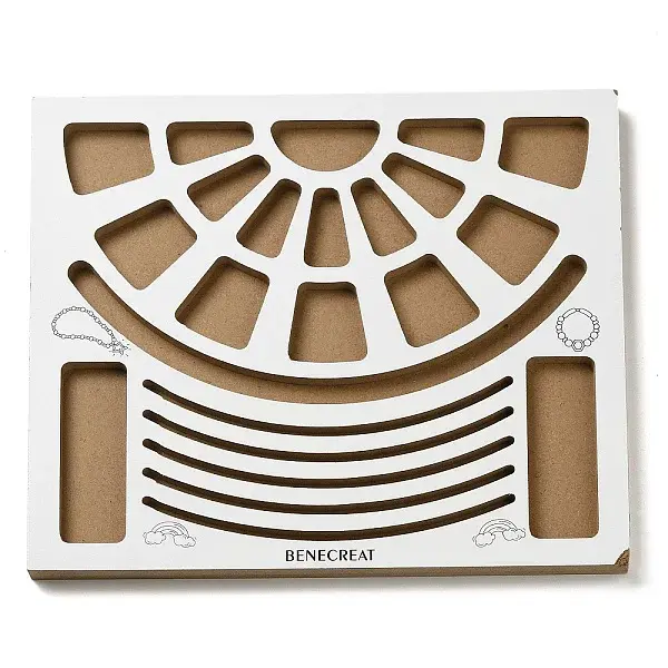 (Defective Closeout Sale: Damaged Corner) Wood Bead Design Board