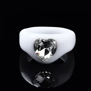 Opaque Acrylic Finger Rings
