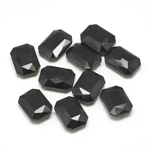 Pointed Back Glass Rhinestone Cabochons